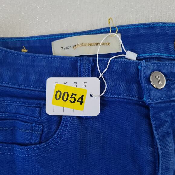 Pilcro and the Letterpress women's denims shorts blue Size 27 stretch fit beachy - Picture 9 of 9